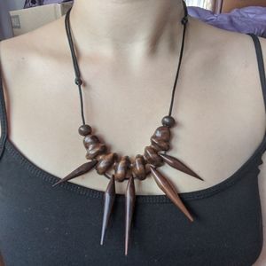 Handmade Balinese Wooden Necklace